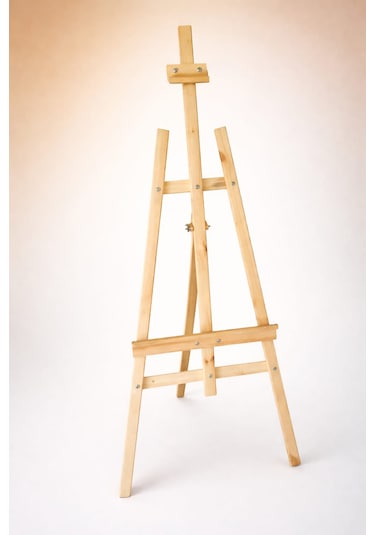 Samor Sanat Ayarlanabilir Ahşap Premium Seri Şövale 172 Cm Profesyonel Kullanım