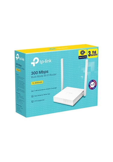 Tp-lınk Tl-wr844n 300mbps 5dbı Multı-mode Wıfı Router Agıle Confıg 5042