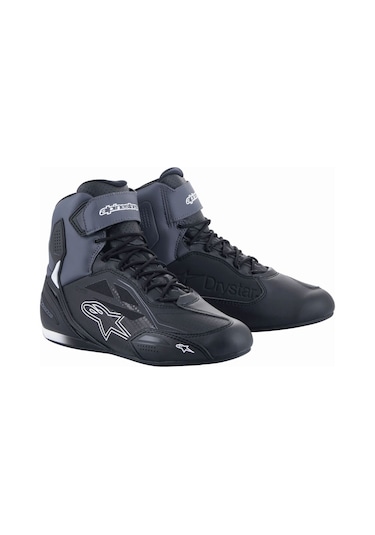 Alpinestars Faster-3 Drystar Wp Korumalı Motosiklet Botu Siyah Gri