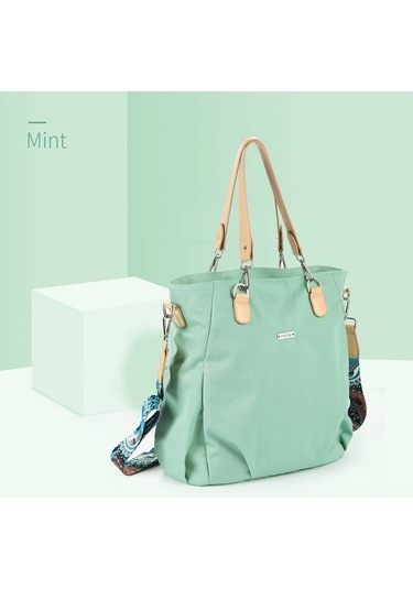 Ebitda Xindoker İnsular 10084 Su Geçirmez Bebek Çantası - 9 Cep Hafif Yeşil Yeşil