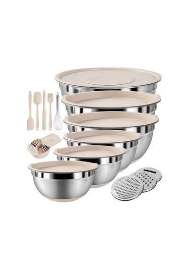 Maoyaya Fırçalık Sac Seti 3'lü, Paslanmaz Çelik Çerez Saklama Çakçası Tavası, 9/12/16 İnç, Toksiksiz Kolay Temiz Çelik