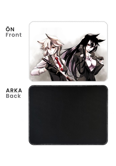 İlyuka Mousepad 40x30cm Gaming Oyuncu Mp444030 Anime Warrior