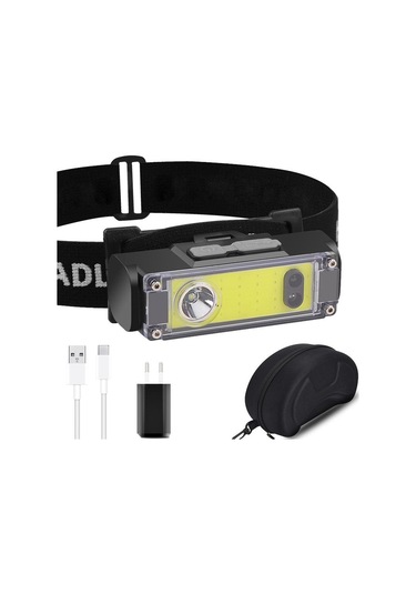 Led Far Xp-g Q5 Mini Usb Şarj Edilebilir Far Hafif Taşınabilir Kafa El Feneri Lambası Beyaz Ve Kırmızı Işık Package E Çok Renkli