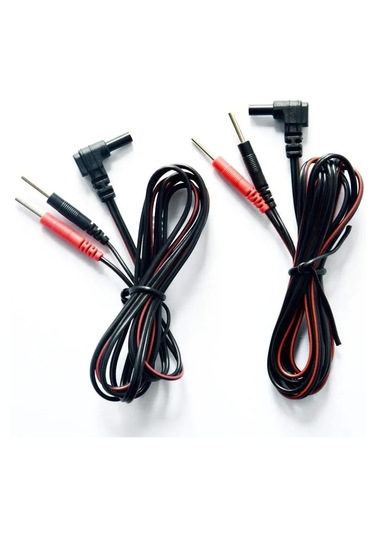 2 Uçlu Tens Cihazı Kablosu 1 Çift Yedek Kablo