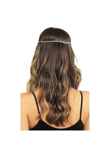 Kadın Antik Gümüş Kaplama Ayarlanabilir El Yapımı Peçe Gümüş