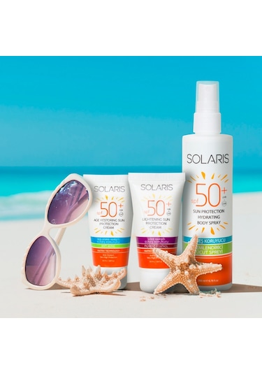 Solaris Güneş Kremi Yaşlanma Karşıtı SPF 50+ 50 ML