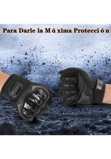 Reedark Erkek Kadın通用全 Parmak Motosiklet Eldiveni, Kaymazlı Ventileli, Atv, Dağ Bisikleti, Yol Yarışı Ve Tırmanma İçin Xl Beden Diğer