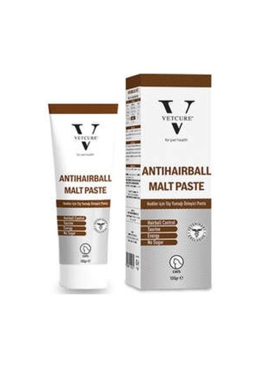 Vetcure Anti Hairball Kedi Tüy Yumağı Önleyici Malt Paste 100 Gr
