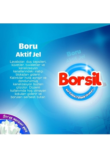 Lavabo Boru Temizleyici Jel 5 L
