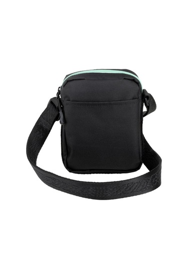 Pouch Waso Unisex Çanta Siyah / Yeşil Çok Renkli