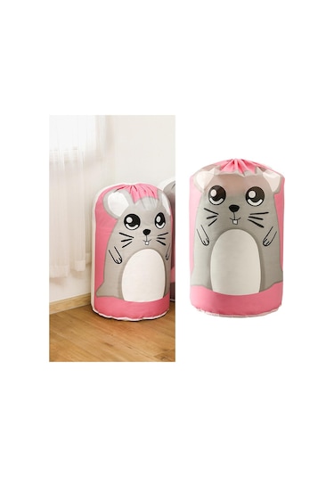 Homyl Katlanabilir Giysiler Pamuklu Battaniye Yatak Pembe Pembe