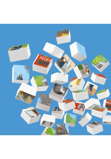 Hubelino 35 Parça Puzzle İtfaiye Operasyonu 410139