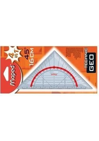 Maped 277737 Geometric Gönye 16 CM 45 Derece