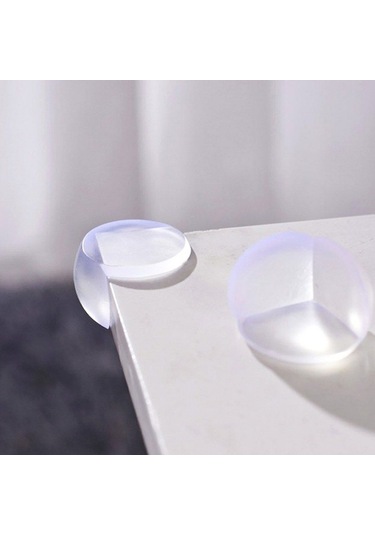 Agubugu Baby Mini Şeffaf Köşe Koruyucu 4 Adet