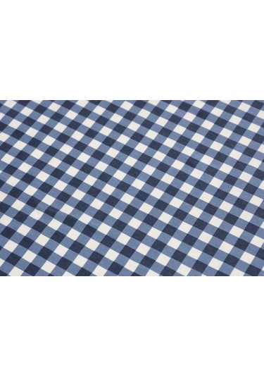 Ekose Masa Örtüsü Lacivert