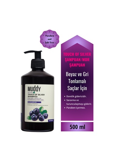 Muddy Touch Of Silver Shampoo 500 ML