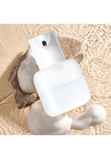 Xiaaokeji 550ml Otomatik Sensörlü El Makinesi Ipx5 Su Geçirmez Ev İçin Beyaz A Beyaz