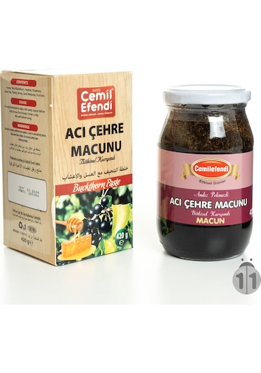 Cemilefendi Ballı Pekmezli Bitkisel Acı Çehre Macunu 420 G
