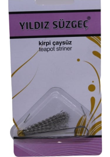 Yıldız Kirpi Çay Süzgeçi 4'Lü 1 Adet 4 Lü