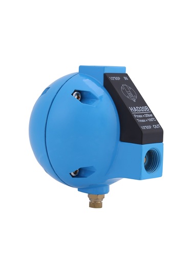 Vkemall Had20b Kompresör Hava Kondensat Otomatik Su Çıkartıcı, Alüminyum Kasa, 1/2" Bağlantı, Elektriksiz, Tıkanıklık Dayanıklı