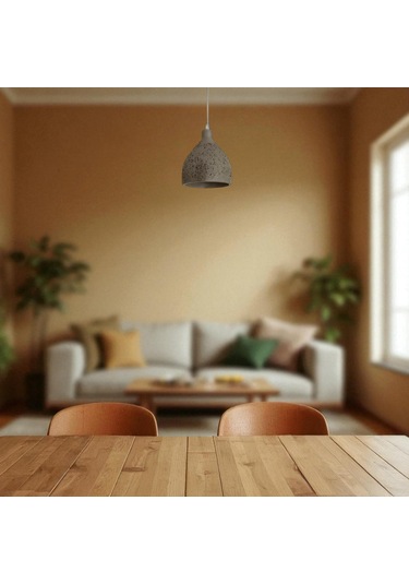 Nela Gri Sarkıt Avize Gri