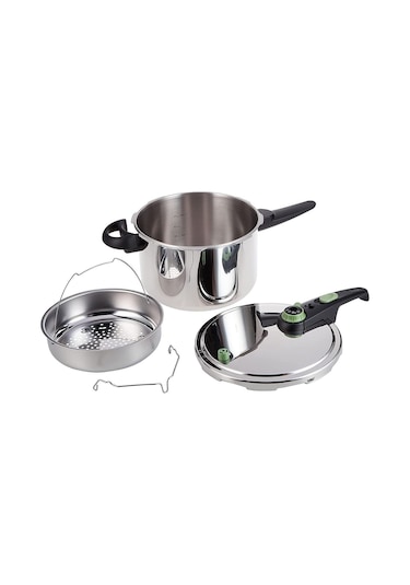Tefal Sensor Düdüklü Tencere 6 L Gri