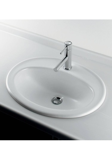 Duravit - Draplast Tezgah Üzeri Lavabo 56 Cm Beyaz - 0472560000- Beyaz
