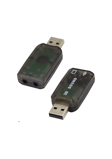 AoGo USB 3D Sound Harici Ses Kartı