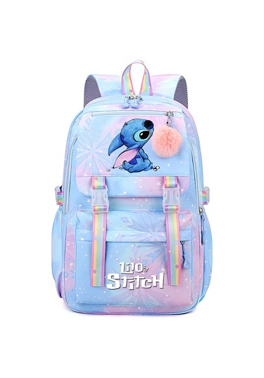 Stitch Kadın Sırt Çantası Erkek Kız Gizli Sakli Konusmalar Çanta Çok Renkli