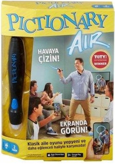 Mattel Gxd36 Pictionary Air Havaya Çizme Oyunu