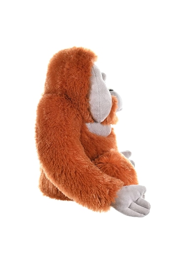 Peluş Erkek Orangutan 30 Cm Wıld/12250 Turuncu