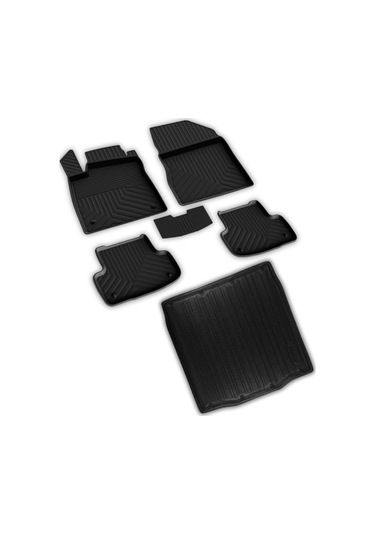 Citroen C4-x Ferrous 4d Paspas Ve Kalın Stepneli Dizel Model İçin 3d Bagaj Havuzu 2022 Ve Üstü