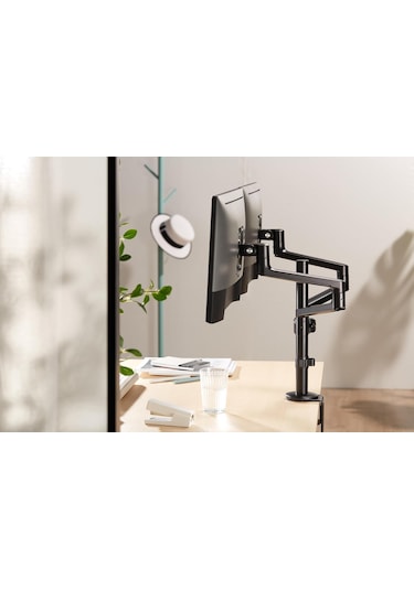 Monitör Tutucu Eğilebilir Döndürülebilir Kablo Kılavuzlu Ergonomi