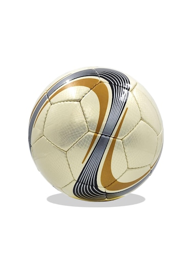 Black Süper Futbol Topu Std Altın - Siyah