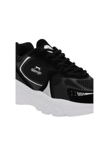 Slazenger INFERNO I Erkek  Siyah / Beyaz Koşu & Yürüyüş Spor Ayakkabısı