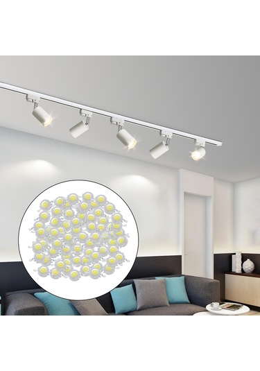 Homyl Projektör Için Yüksek Güçlü Led Boncuk Çipi Parlaklık 100x-3w-beyaz