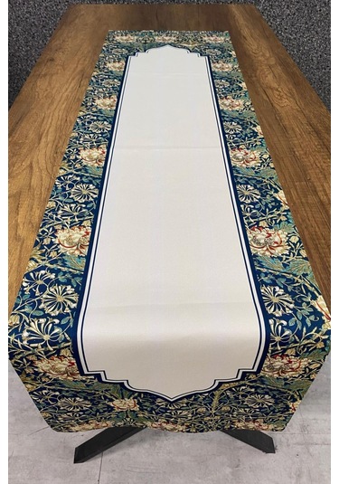 Geleneksel Desenli Runner 40x140 Cm Renkli