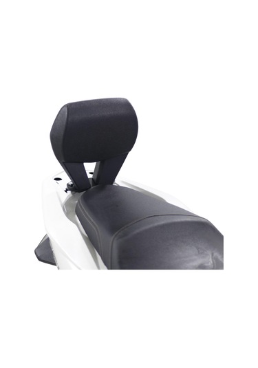 GP Kompozit Honda PCX 125-150 2014-2022 Uyumlu Spor Sissy Bar Siyah