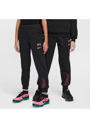Club Fleece Jogger Çocuk Siyah Eşofman Altı Siyah