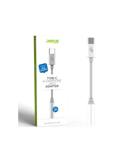 Jopus JO-TY03 Universal Type-C 3.5 MM Dönüstürü Beyaz