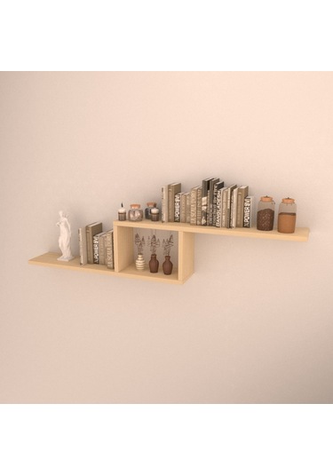 Rafkestir Side Duvar Rafı Akçaağaç ( Mat )