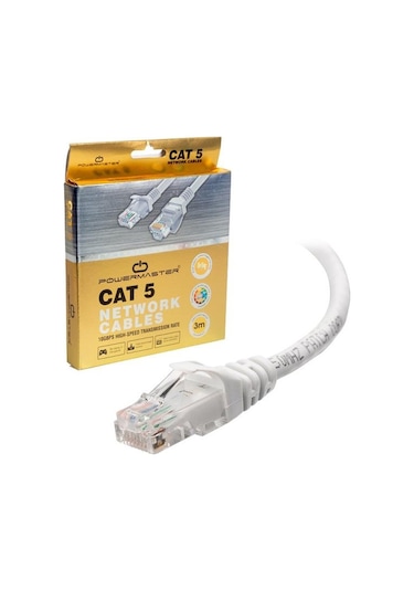 Pm-7959 Gri Cat5 3 Metre Ethernet Kablosu