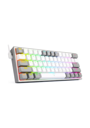 Redragon K617 Fizz Rgb Red Switch Kablolu Oyuncu Klavye