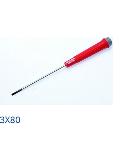 Izeltaş Düz Tornavida Elektrikçi Klemens 3 80