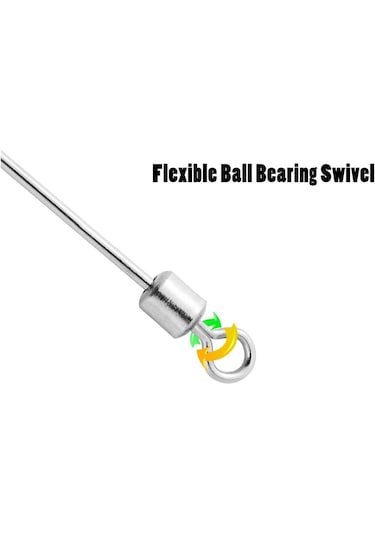 MSO Olta Balıkçılık Paslanmaz Çelik Mepps Jig Yem Yapım Fırdöndü