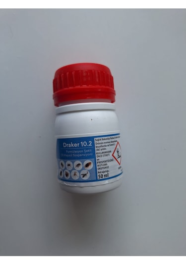 Vebi Draker Haşere İlacı 50 Ml + 2 Lt Ilaçlama Pompası Kene, Sivrisinek, Karasinek, Hamamböceği