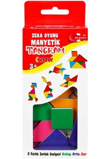 +3 Yaş Manyetik Tangram (Diytoy)
