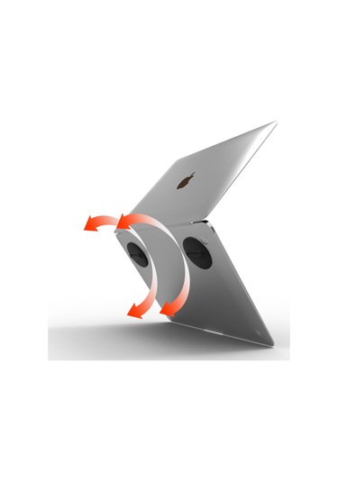 Cbtx Evrensel Katlanır Taşınabilir Dizüstü Stand Braketi Ayarlanabilir Açılar Taşınabilir Soğutma Pedi - Siyah