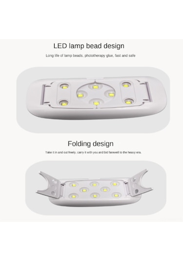 Moveevo "24w Güçlü Uv Reçine Kurutma Lambası - 365+395nm Çift Dalga Boyu, Taşınabilir Ve Hızlı Kurutma"