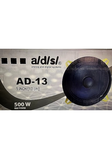 Ads 13 Cm 500 W 60 Rms Midrange Analog Ve Dijital Sistem Ad-13